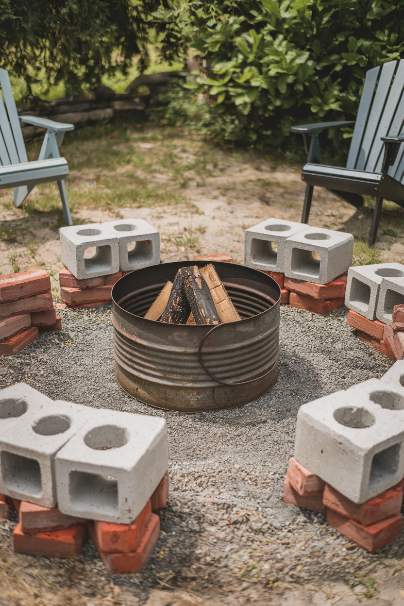 36 Outdoor Fire Pit Ideas for 2025 – Stylish, Rustic, and Budget ...