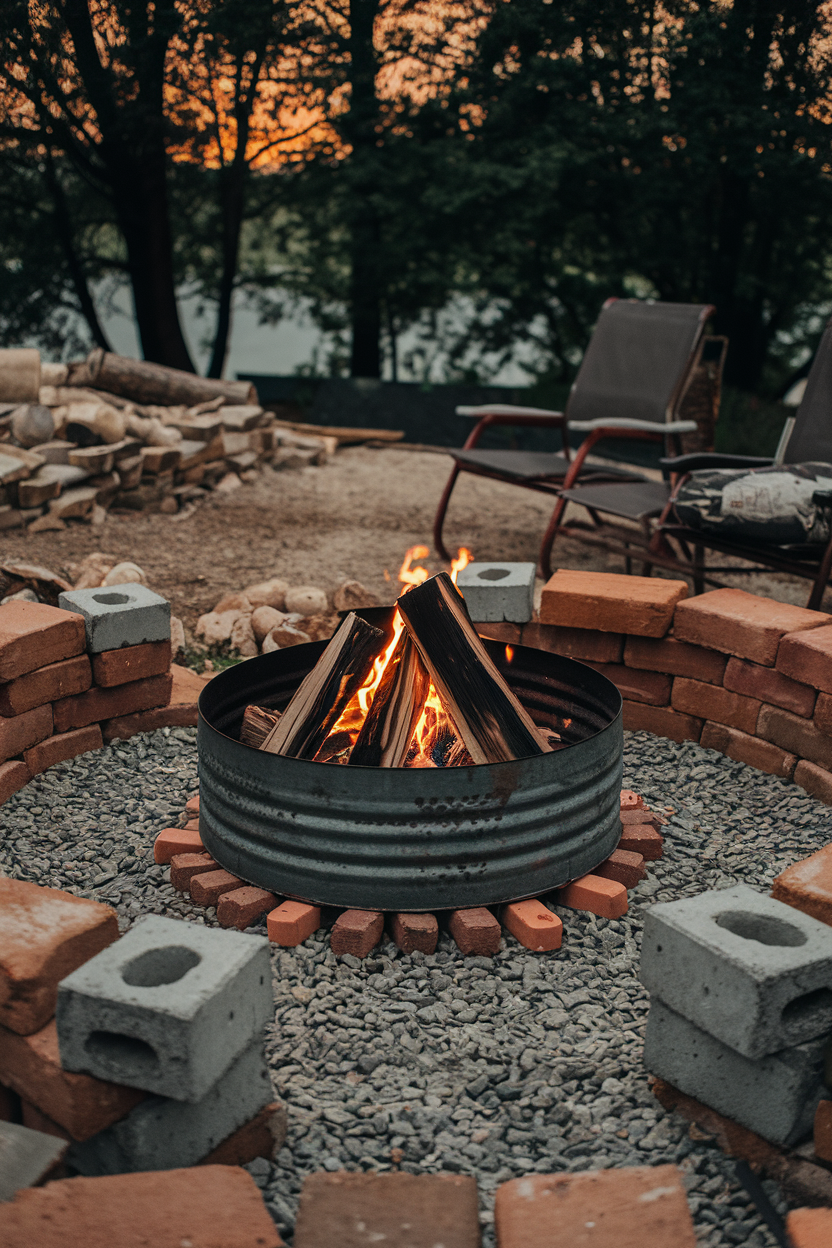 36 Outdoor Fire Pit Ideas for 2025 – Stylish, Rustic, and Budget ...