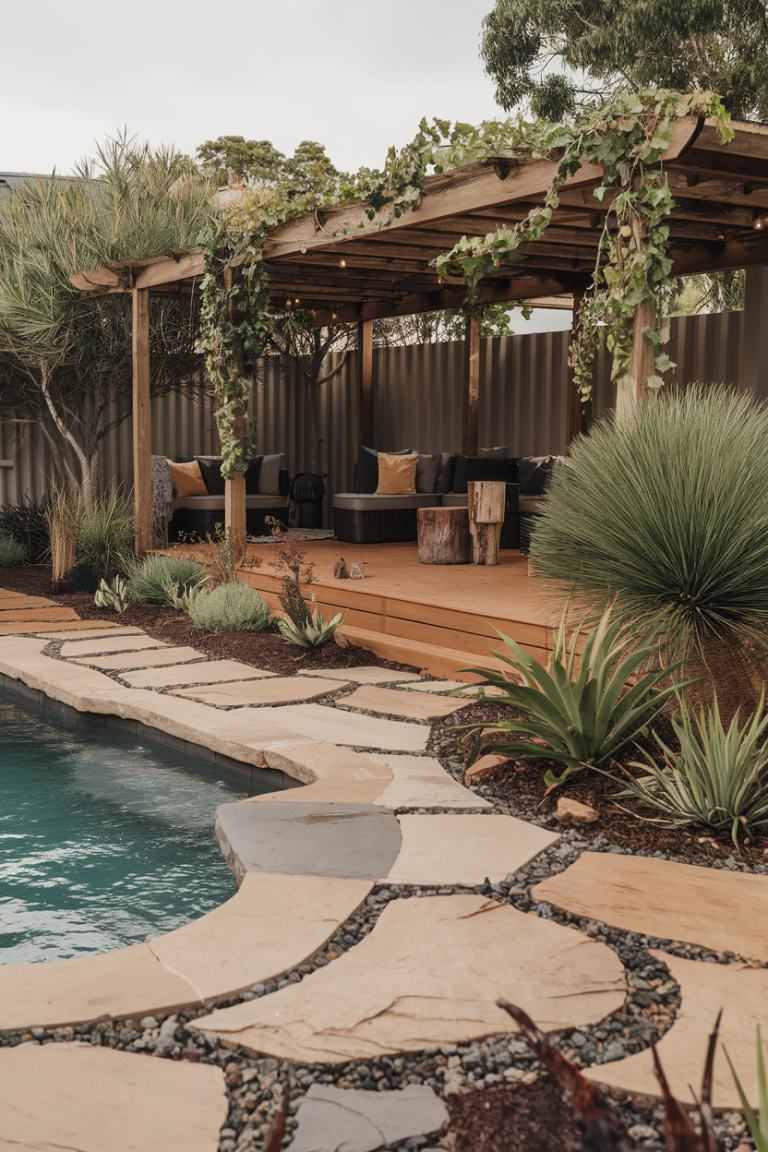 38 Pool Landscaping Ideas for a Stunning Backyard Oasis | Above Ground ...