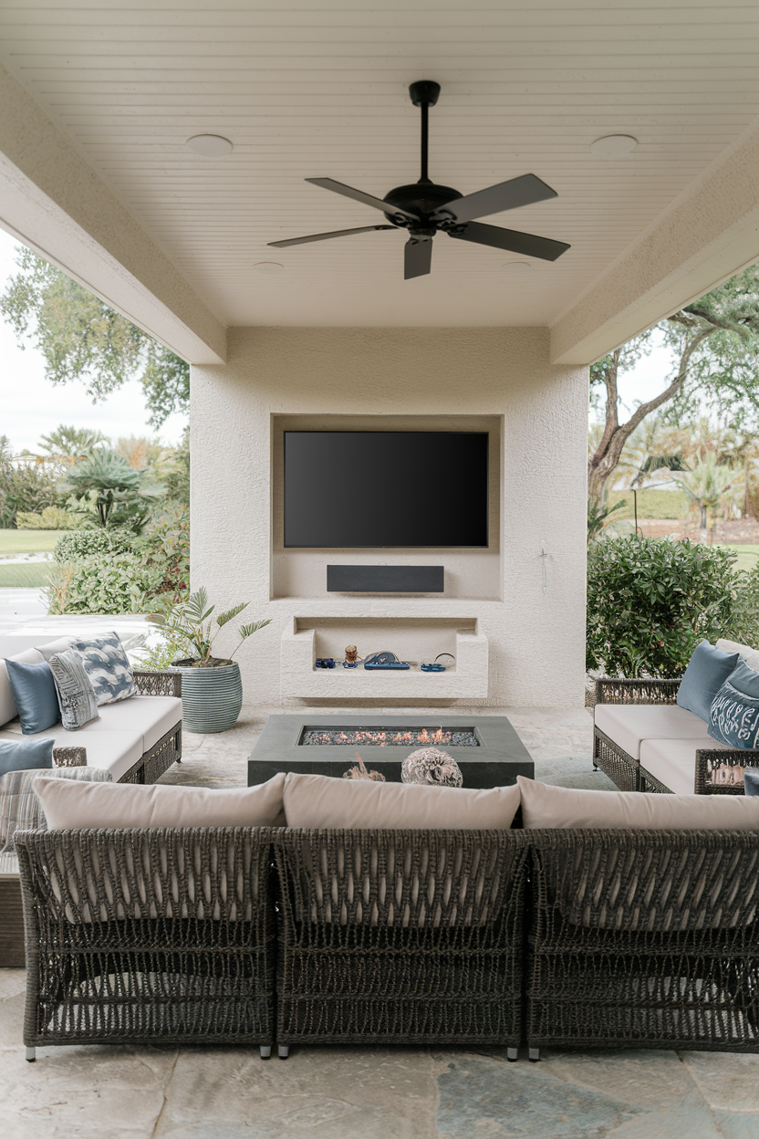 42 Outdoor Living Room Ideas for a Stylish & Functional Space with ...