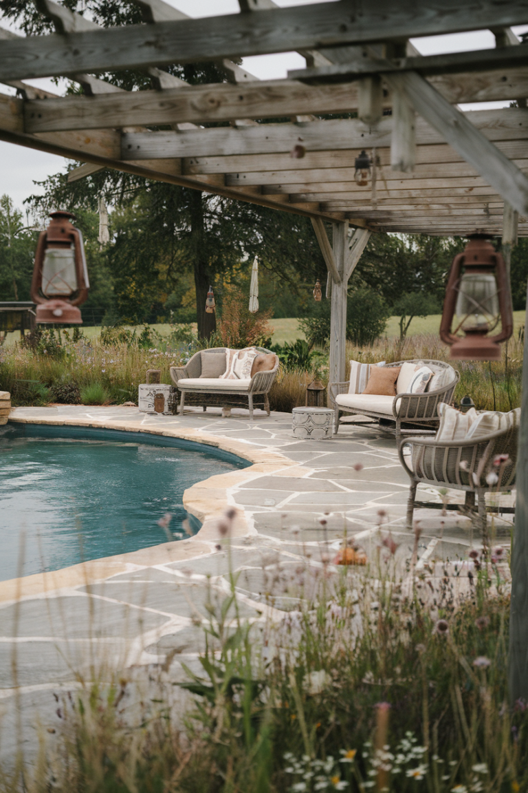 38 Pool Landscaping Ideas for a Stunning Backyard Oasis | Above Ground ...