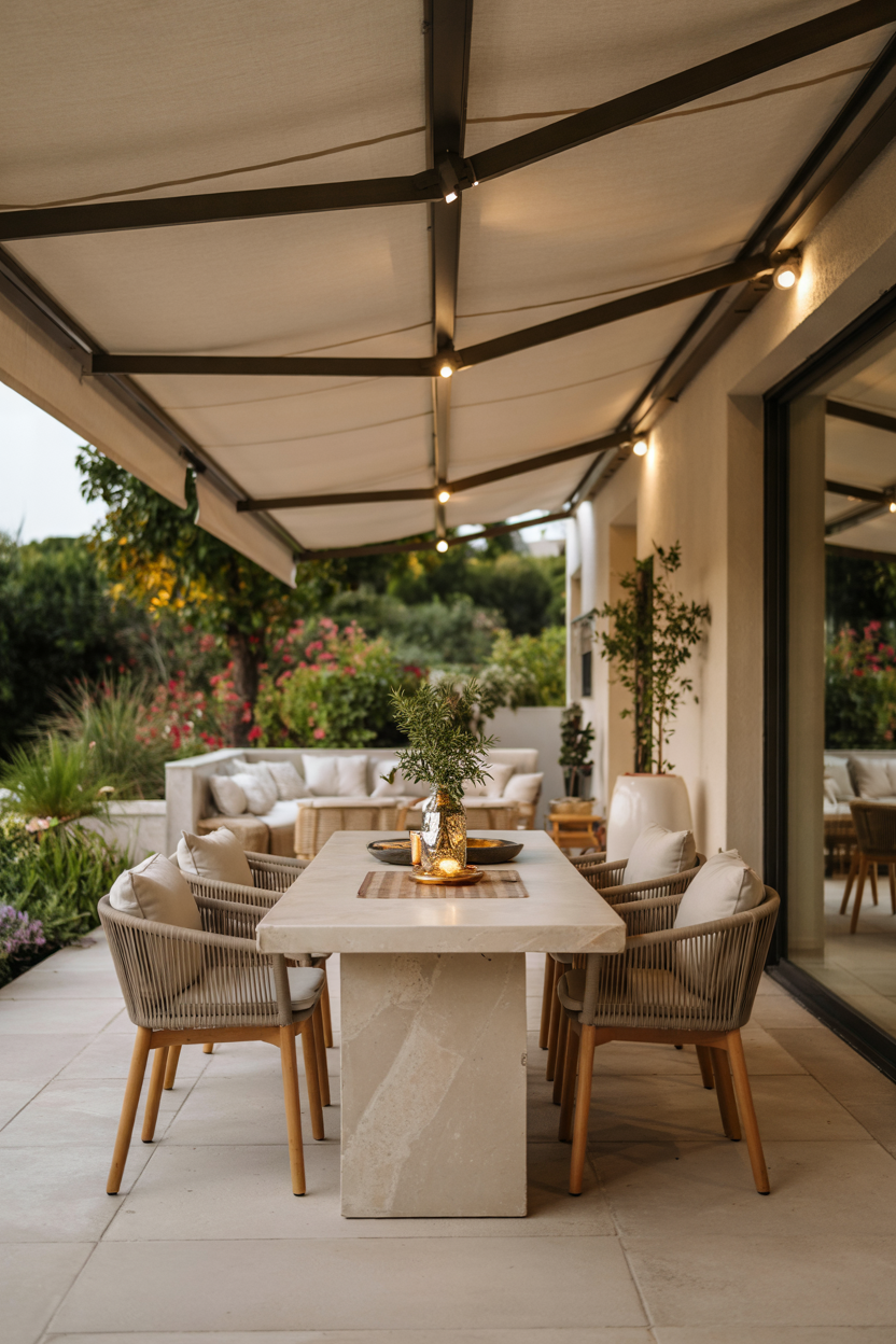 44 Outdoor Dining Area Ideas for Patios, Pergolas, Small Spaces, and ...