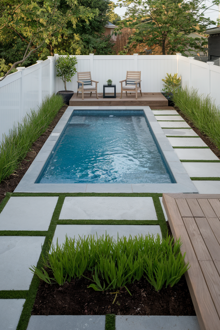 37 Backyard Pool Designs for Every Style and Budget: Modern, Small Yard ...