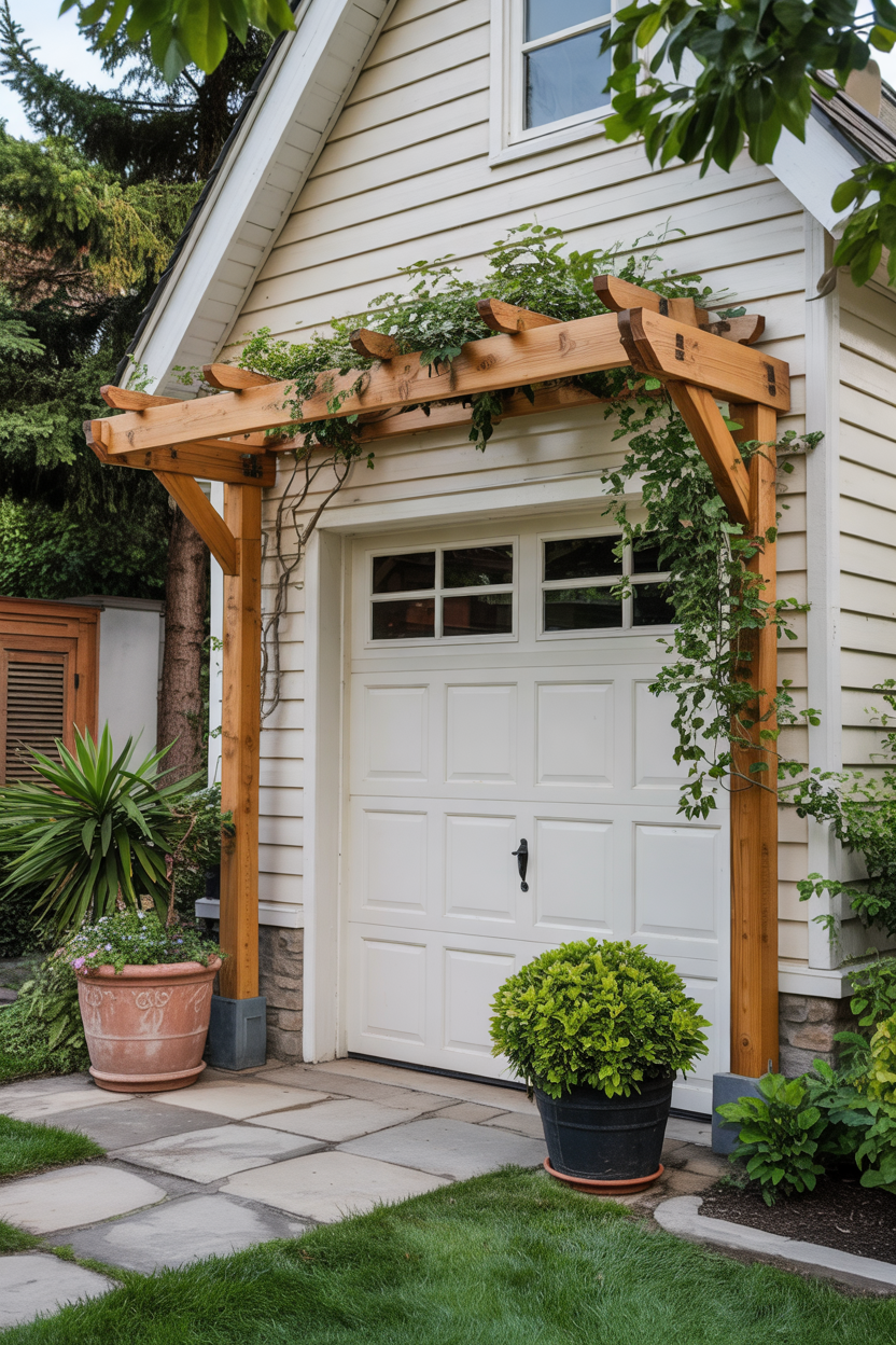 Pergola Ideas 2025 for patio backyard garden or terrace designs ...