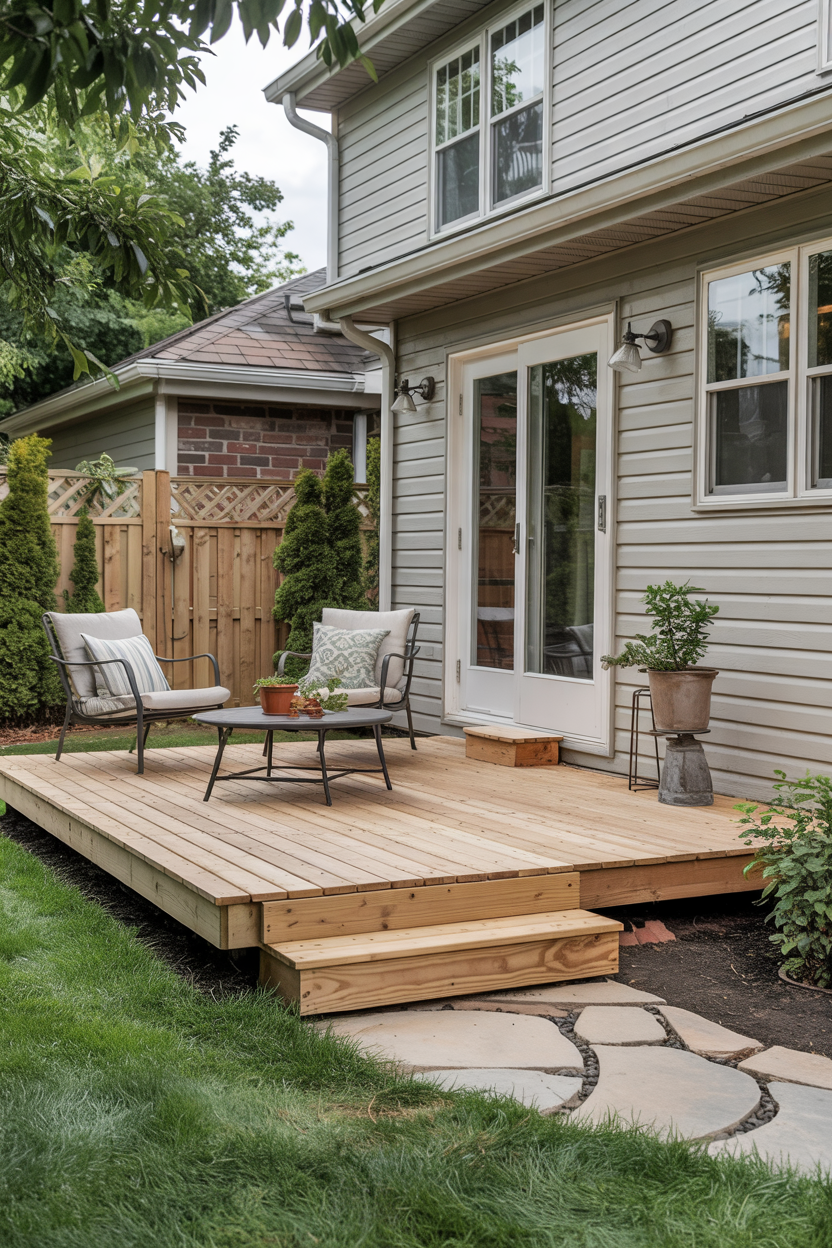 40 Backyard Deck Ideas for 2025 with DIY Layouts, Pools, Hot Tubs and ...