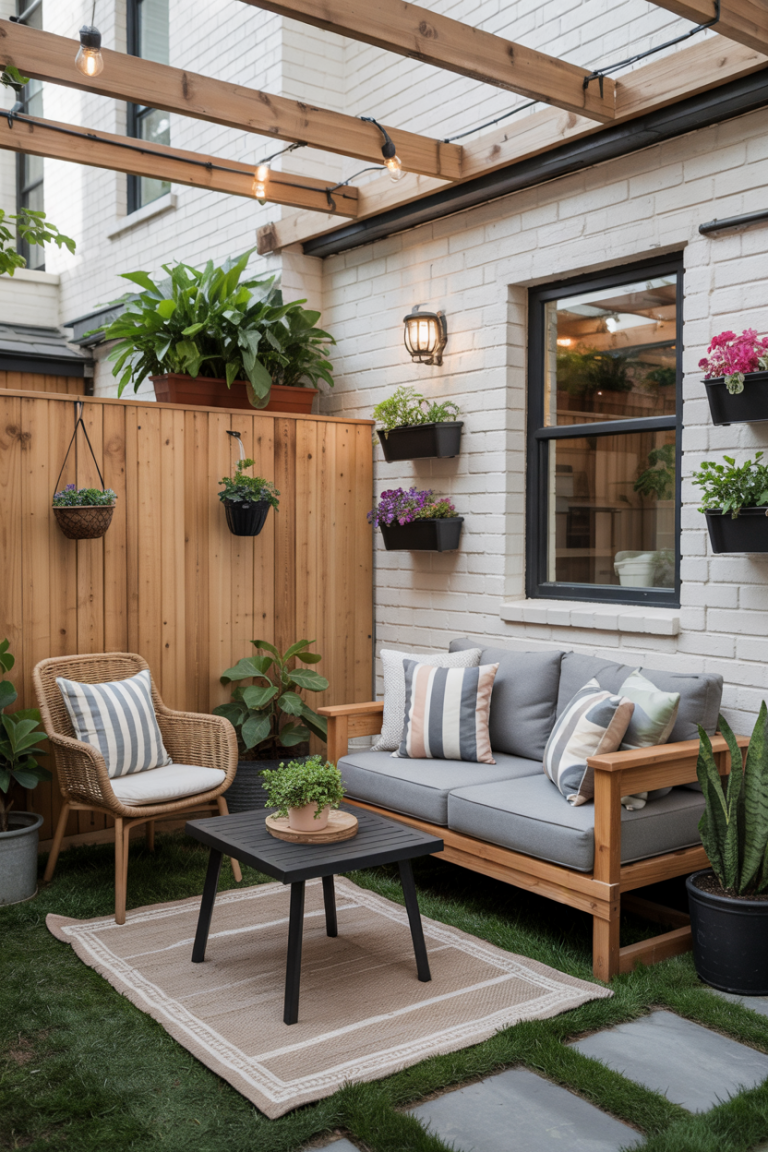 42 Outdoor Patio Ideas for Backyards, Small Spaces, Apartments, and ...