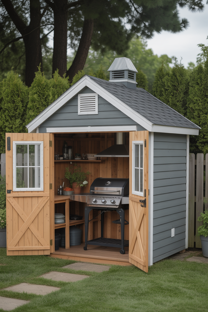 38 BBQ Shelter Ideas for Your Backyard Grill Area from DIY Projects to ...