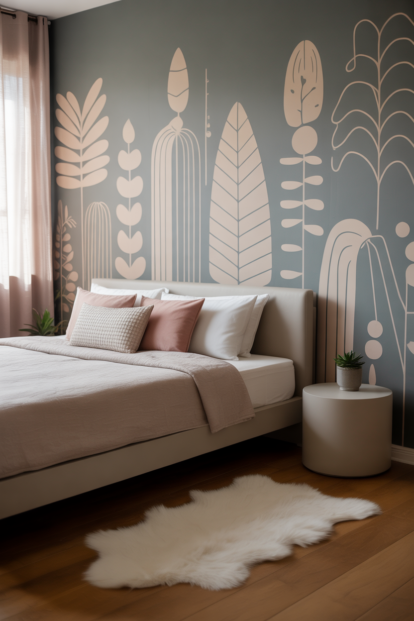 43 Bedroom Accent Wall Ideas for 2025 with DIY Tips Paint Colors ...