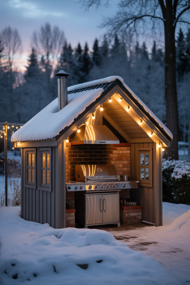38 BBQ Shelter Ideas for Your Backyard Grill Area from DIY Projects to — free download