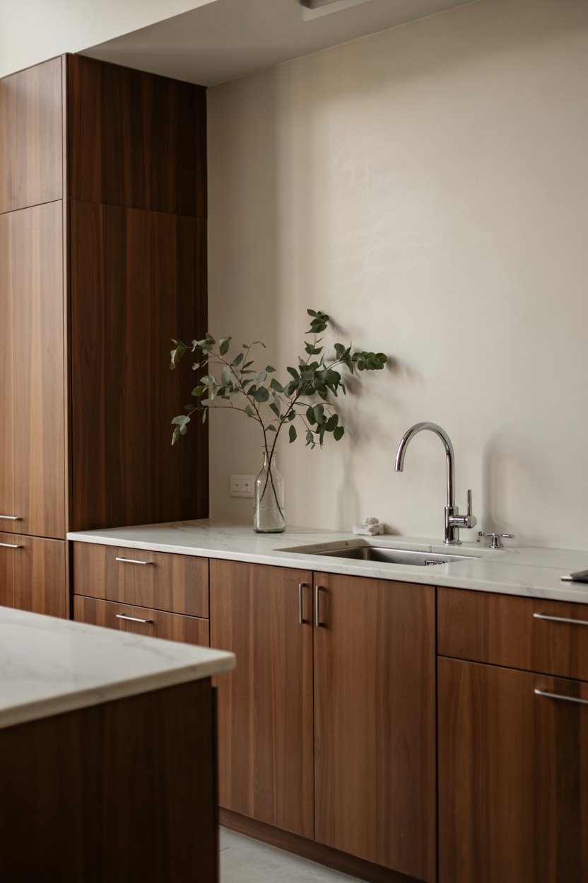 35 Dark Wood Kitchen Cabinets Ideas for 2025 with Modern Decor, Islands ...