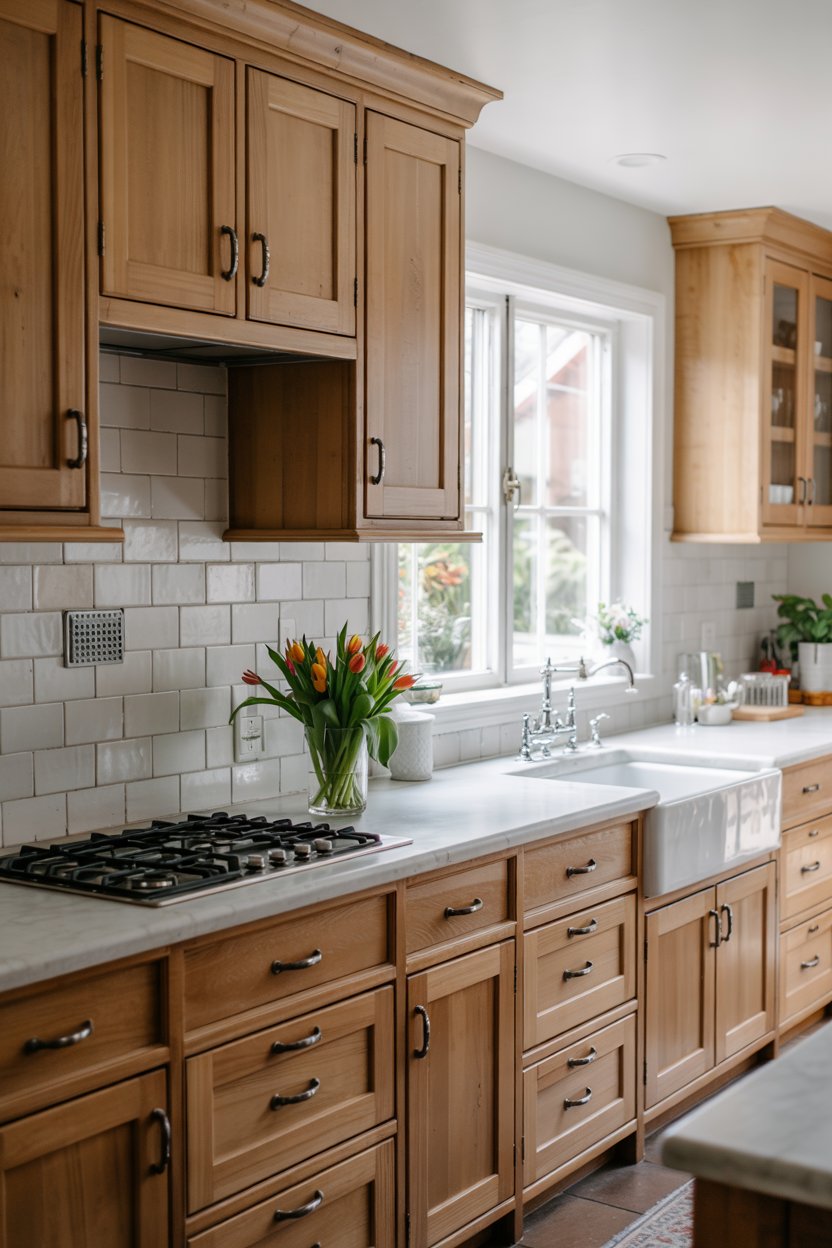 35 Dark Wood Kitchen Cabinets Ideas for 2025 with Modern Decor, Islands ...