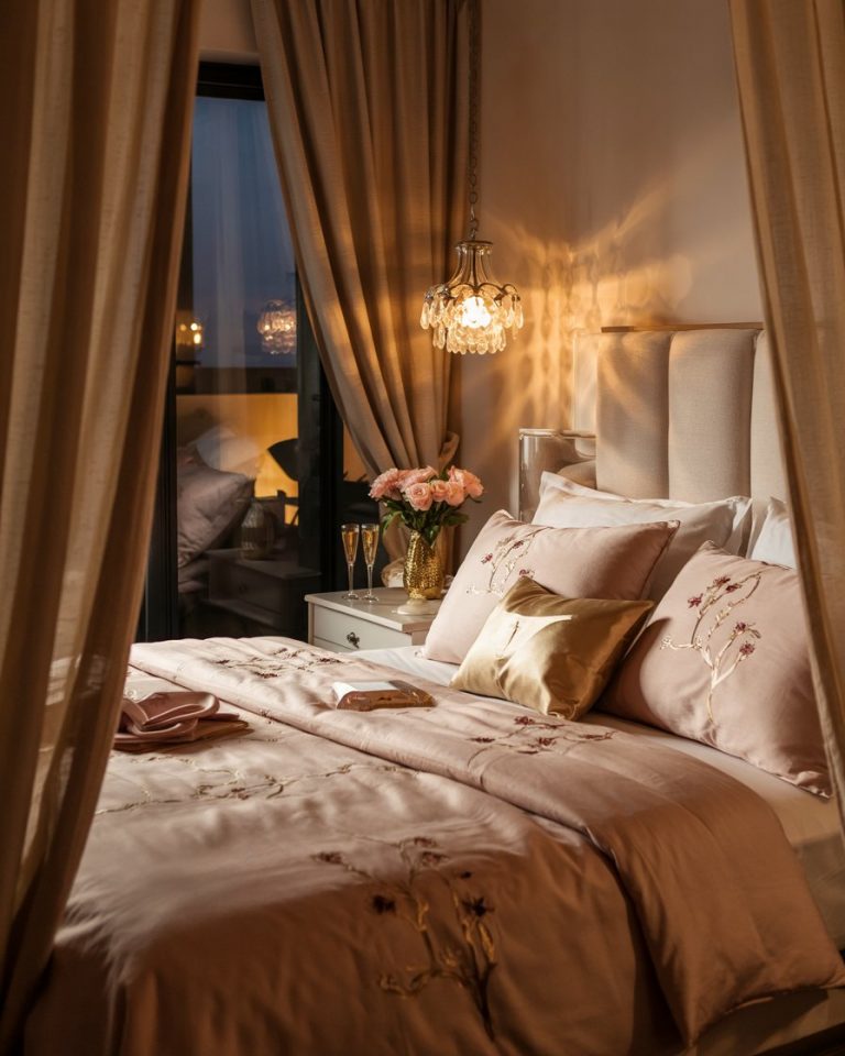 40 Romantic Bedroom Ideas for Couples with Dark Cozy Decor, Date Night ...