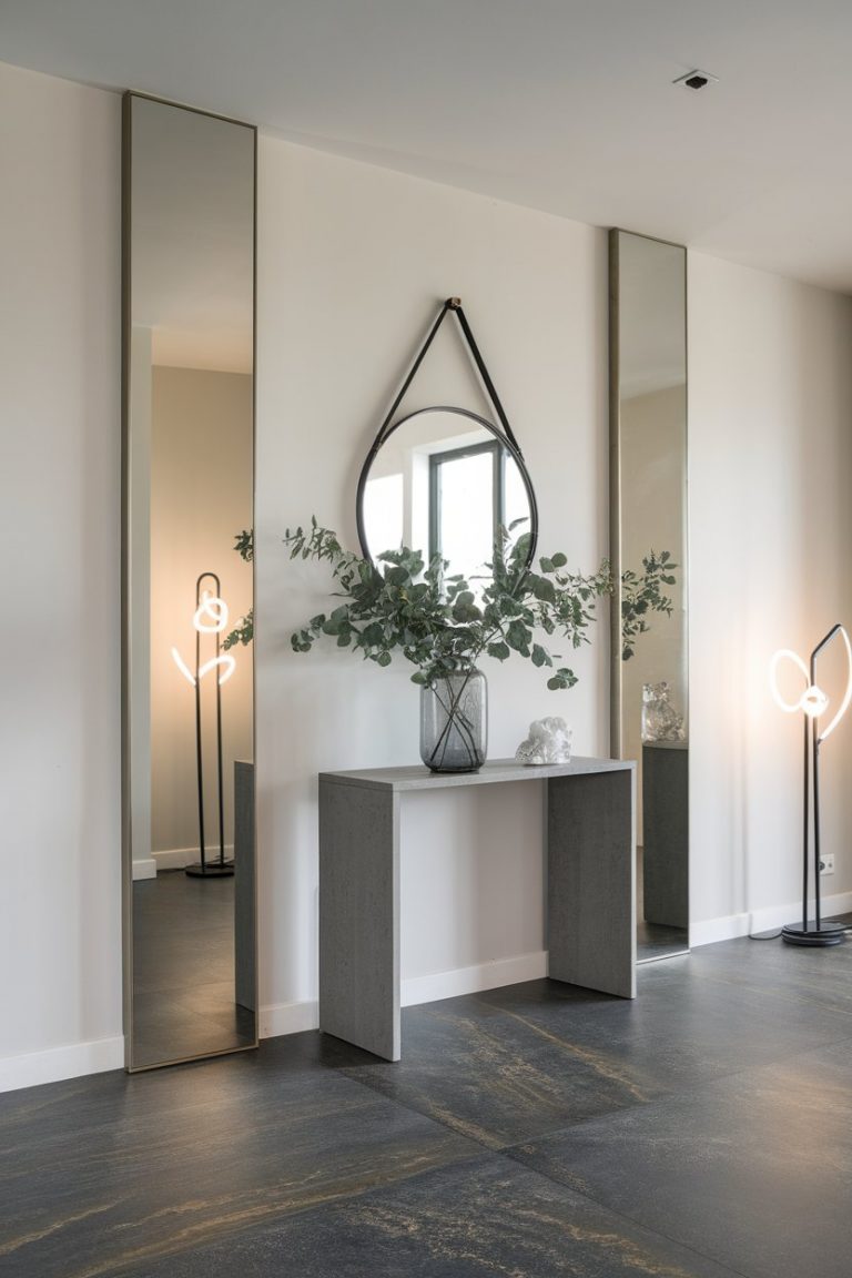 33 Entrance Hall Ideas for Modern Homes with Luxury Console Tables ...