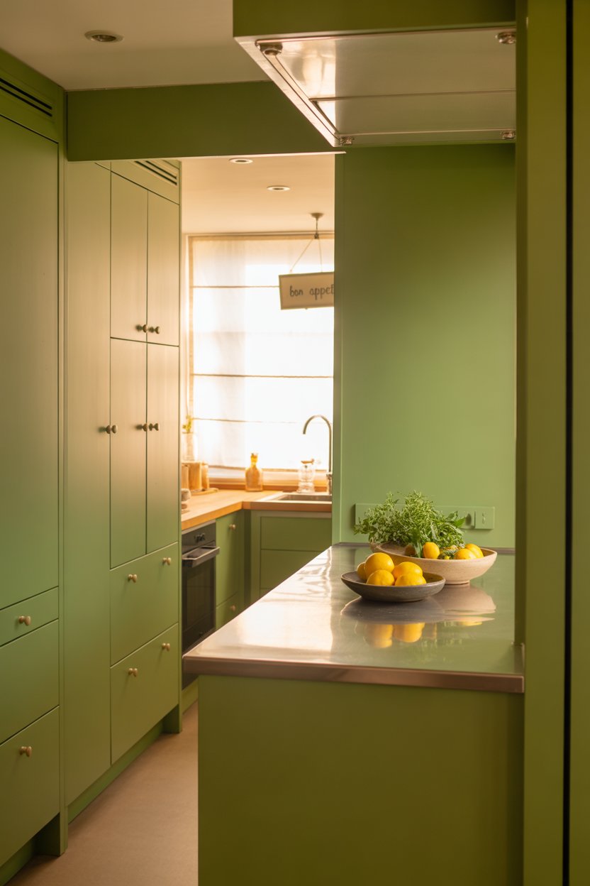 37 Sage Green Kitchen Ideas with Cabinets, Backsplashes, Countertops ...