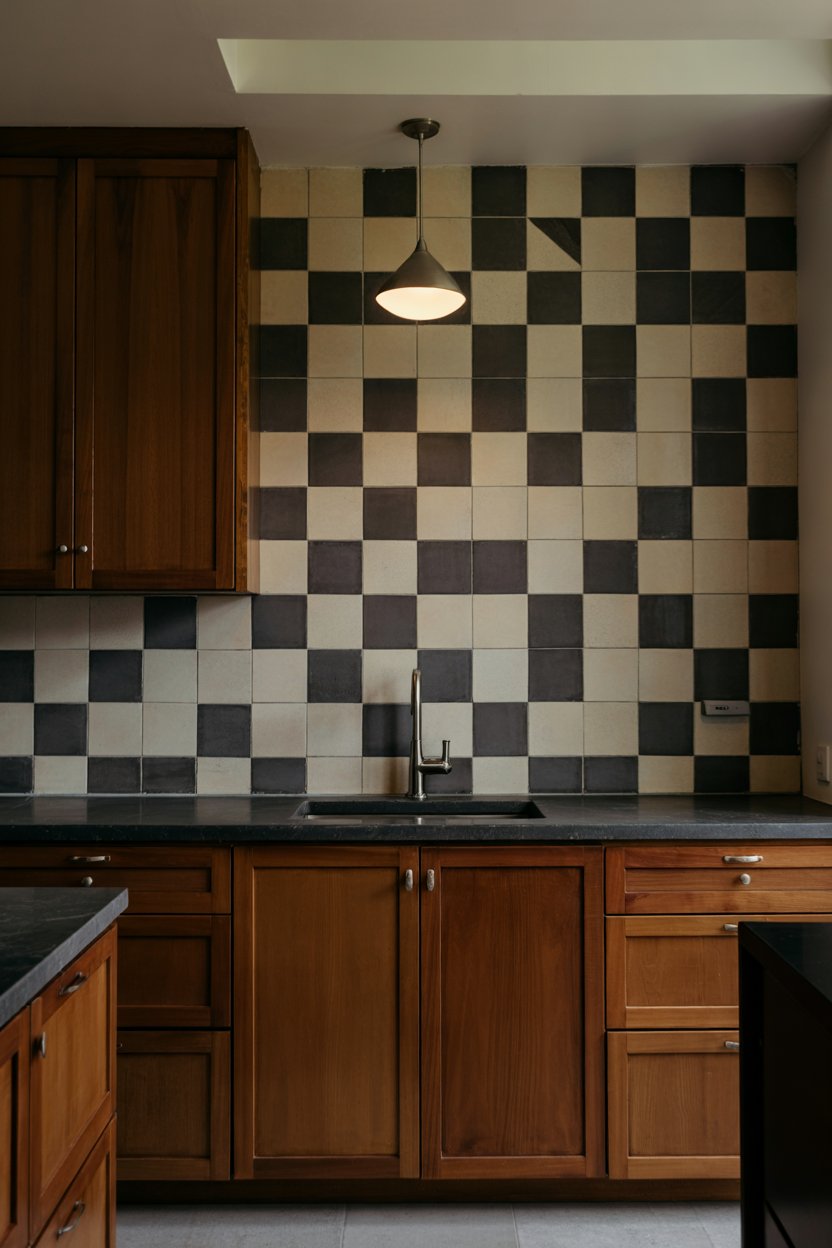 35 Dark Wood Kitchen Cabinets Ideas for 2025 with Modern Decor, Islands ...