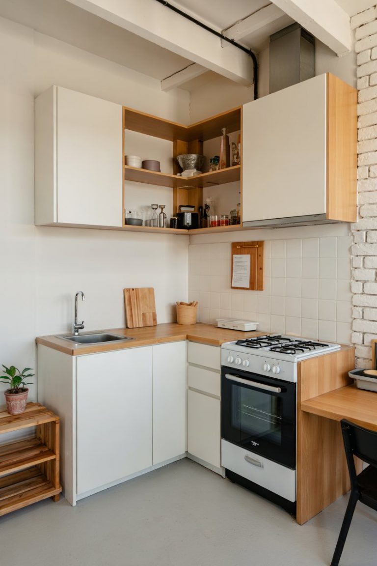 32 Mini Kitchen Ideas Small Spaces for Apartments Cabins Offices ...