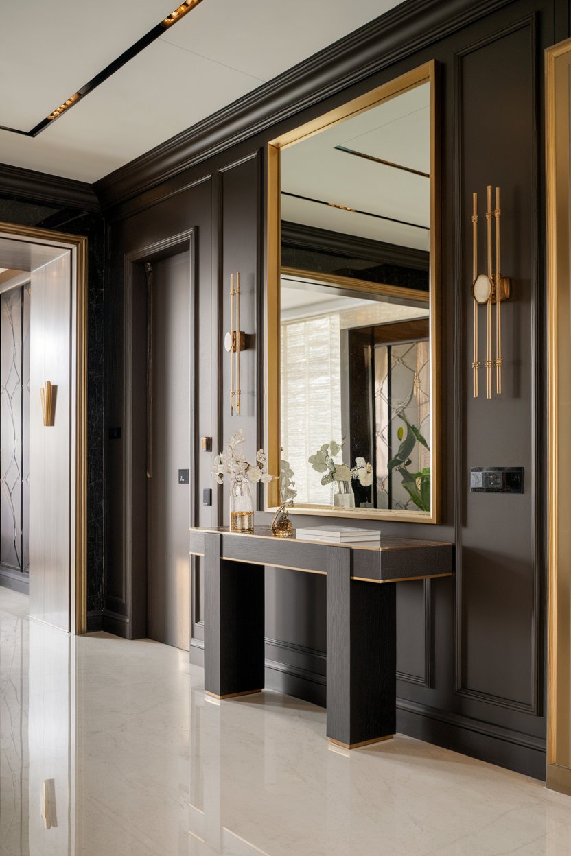 33 Entrance Hall Ideas for Modern Homes with Luxury Console Tables ...