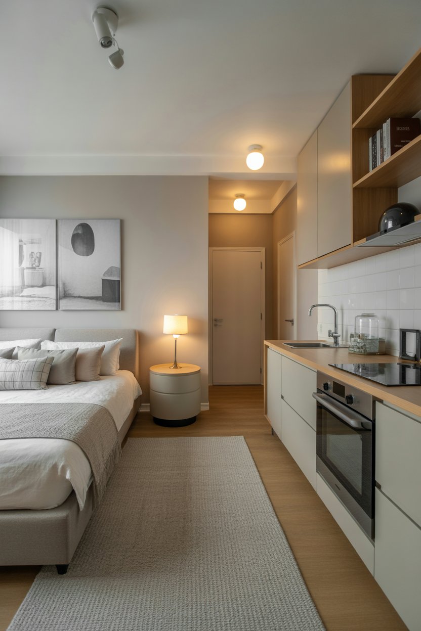 Interier Studio 37 Studio Apartment Ideas for Small Spaces with Modern, Masculine, and ...