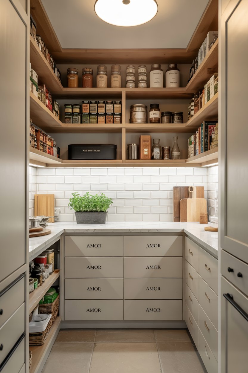 31 Walk In Pantry Ideas For Modern Kitchens With Layouts Storage 