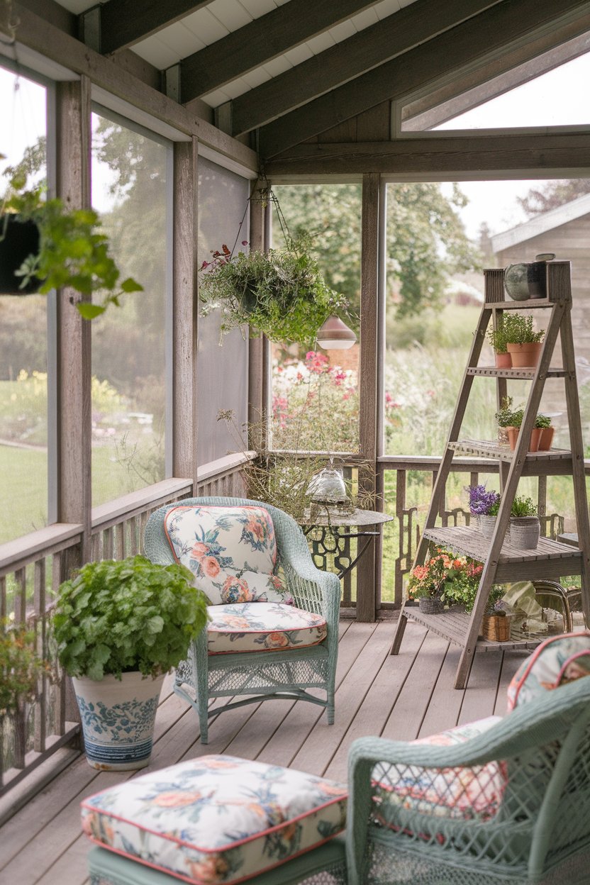 35 Screened In Porch Decorating Ideas for Cozy Farmhouse, Boho, Cottage ...