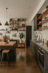 40 Concrete Floors In House Ideas With Finishes Stained Painted Modern ...