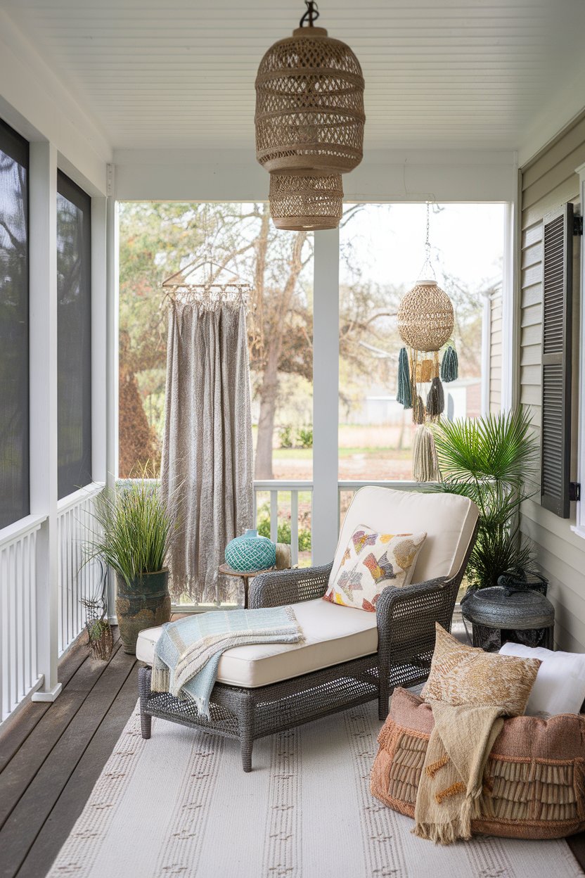 35 Screened In Porch Decorating Ideas for Cozy Farmhouse, Boho, Cottage ...