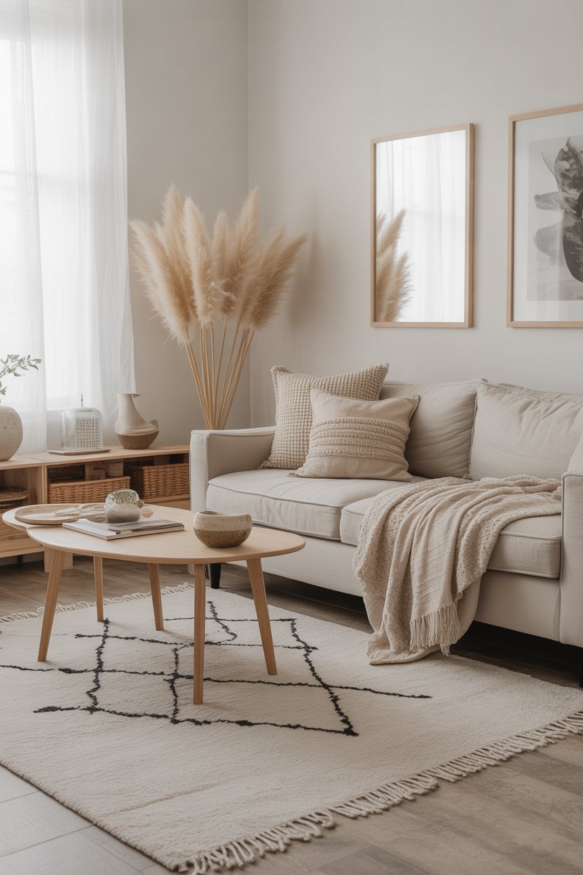 Photo inspiration: Visual Reference: Winter Decor Ideas 2025 2026 Cozy Scandinavian Rustic Farmhouse And