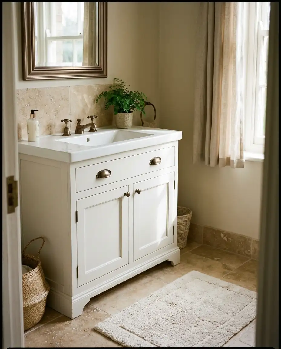 Beige Travertine for Warm Traditional Style 1