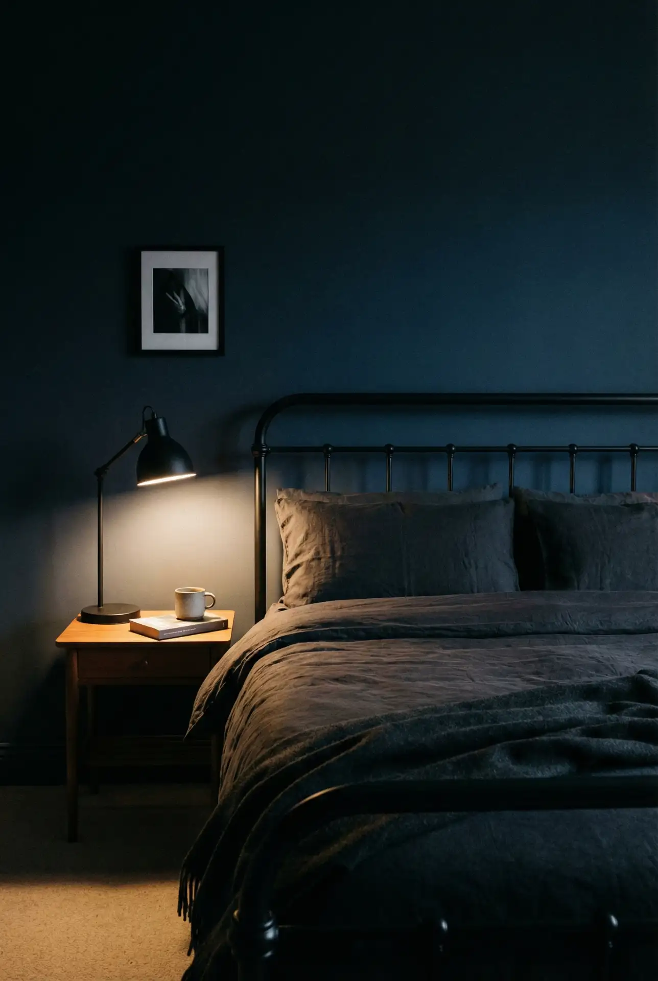 Black and Blue Moody Sophistication 1