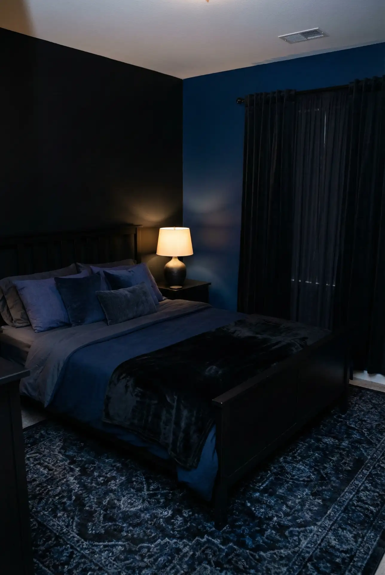 Black and Blue Moody Sophistication 2