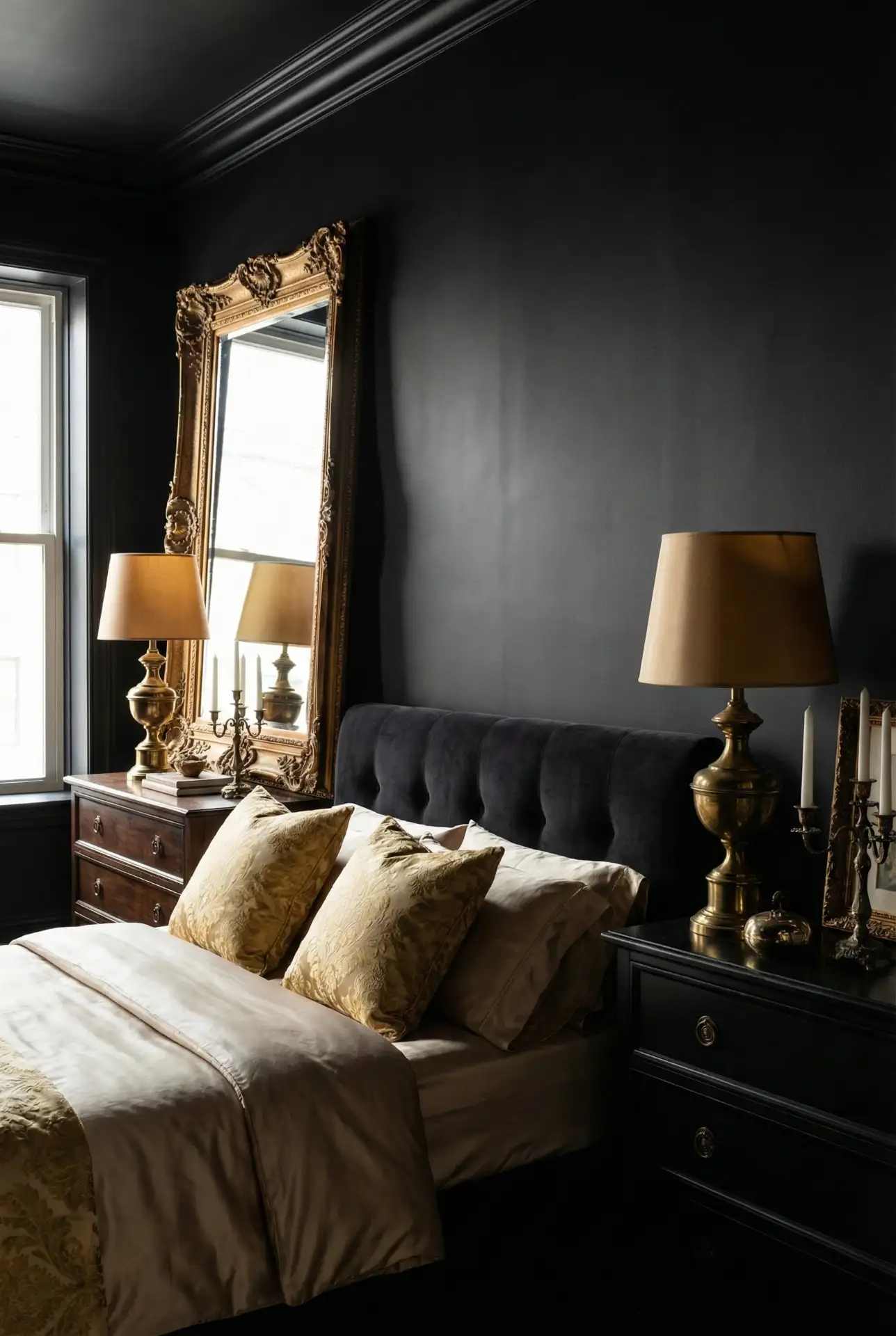 Black with Gold Glamour 2