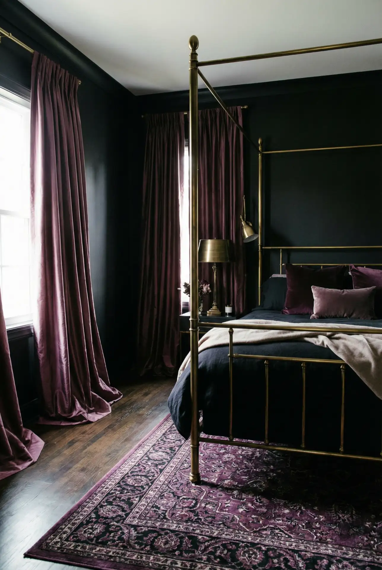 Black with Purple Luxury 1