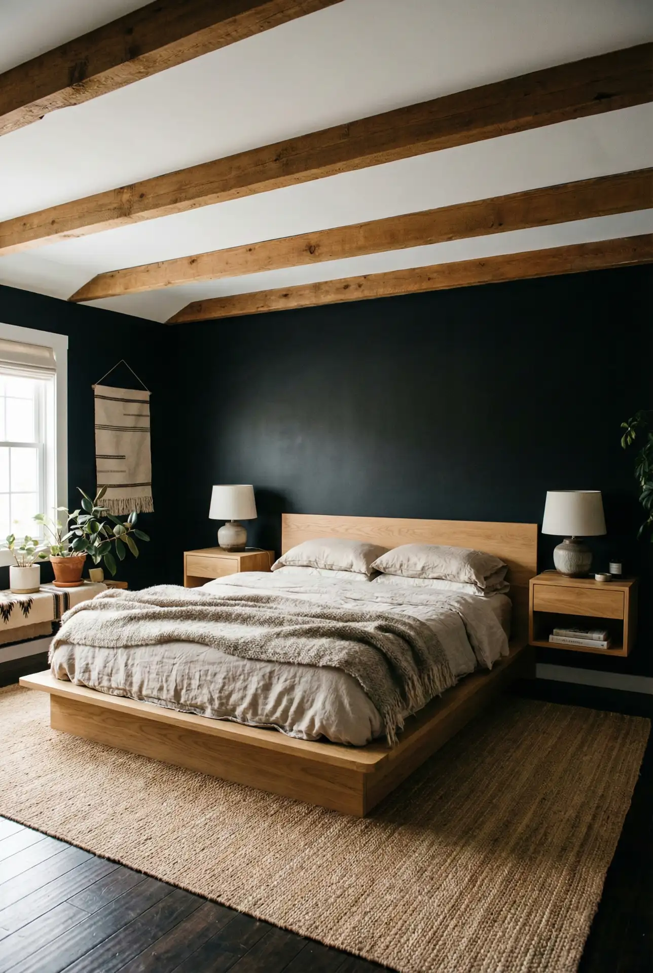 Black with Wood Warmth 2