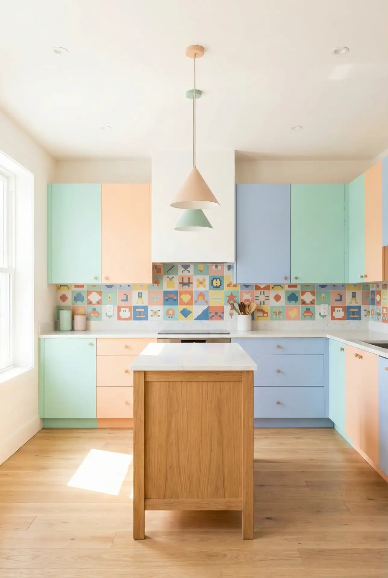 Bloxburg-Inspired Virtual Kitchen Layout 1