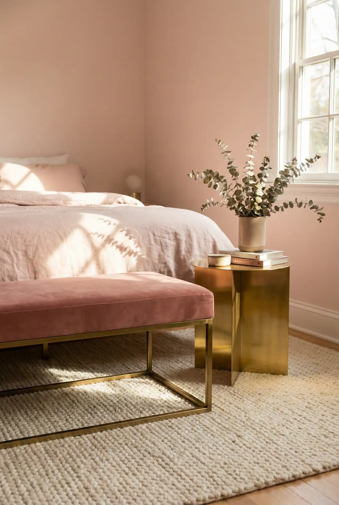 Blush and Gold Bedroom Sanctuary 2