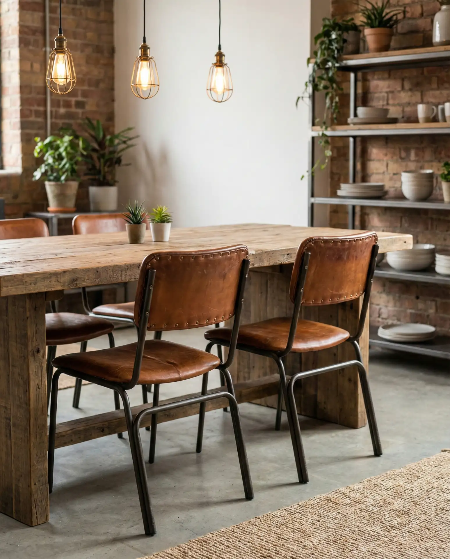 Bold Industrial Style with Metal and Leather 2