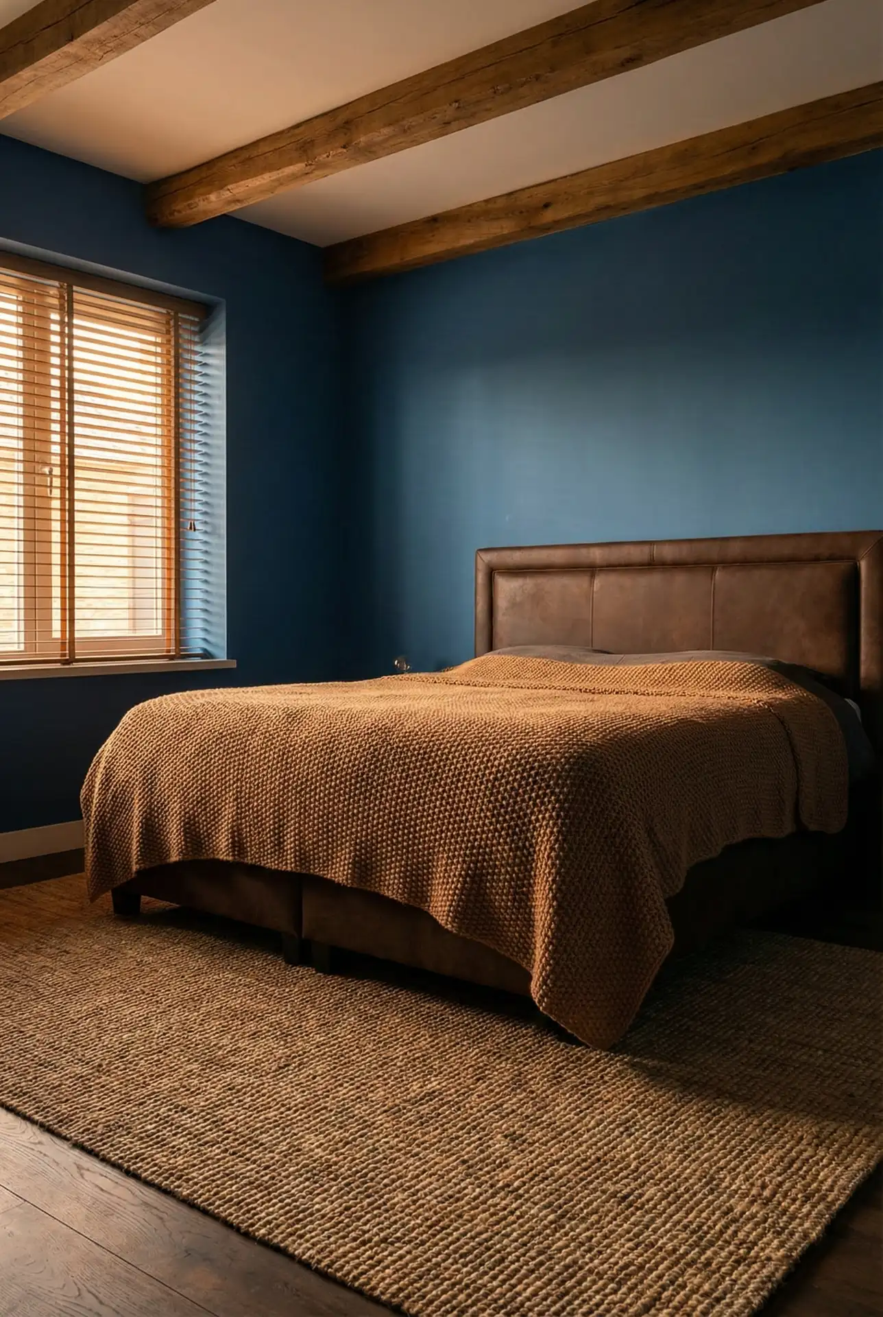 Brown and Blue Organic Layering 2