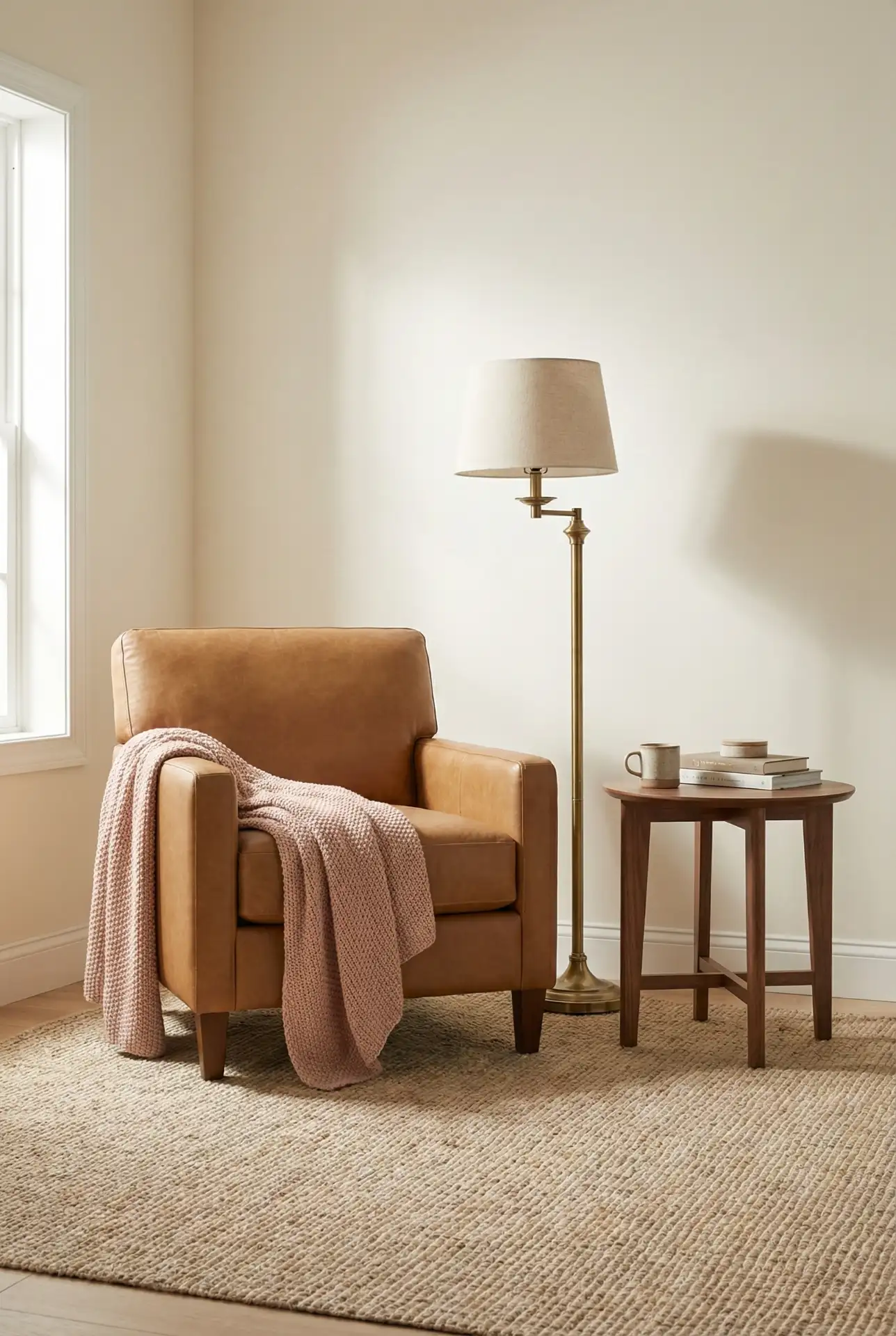 Brown and Pink Earthy Living Space 2