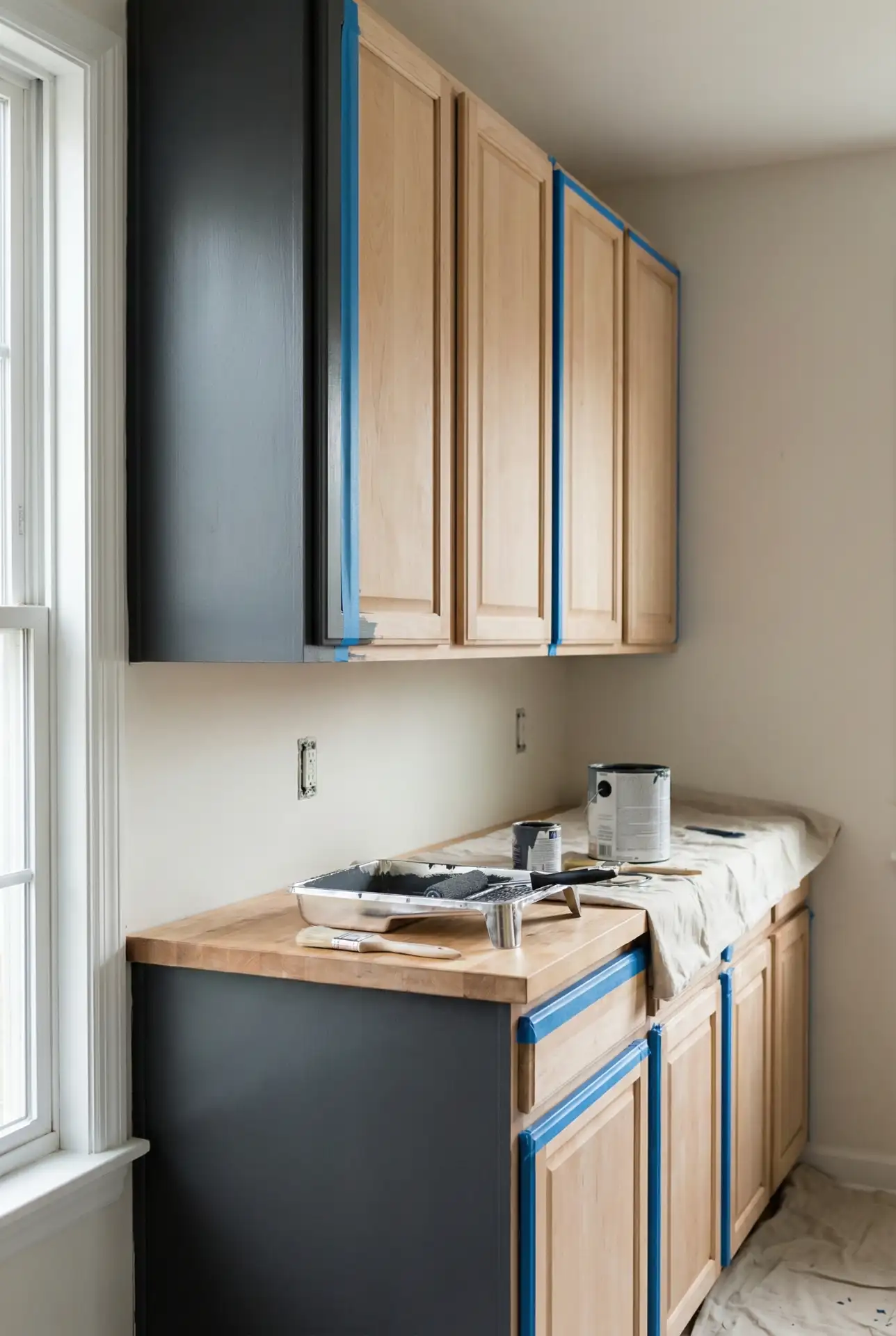 Budget-Friendly Cabinet Paint Transformation 2