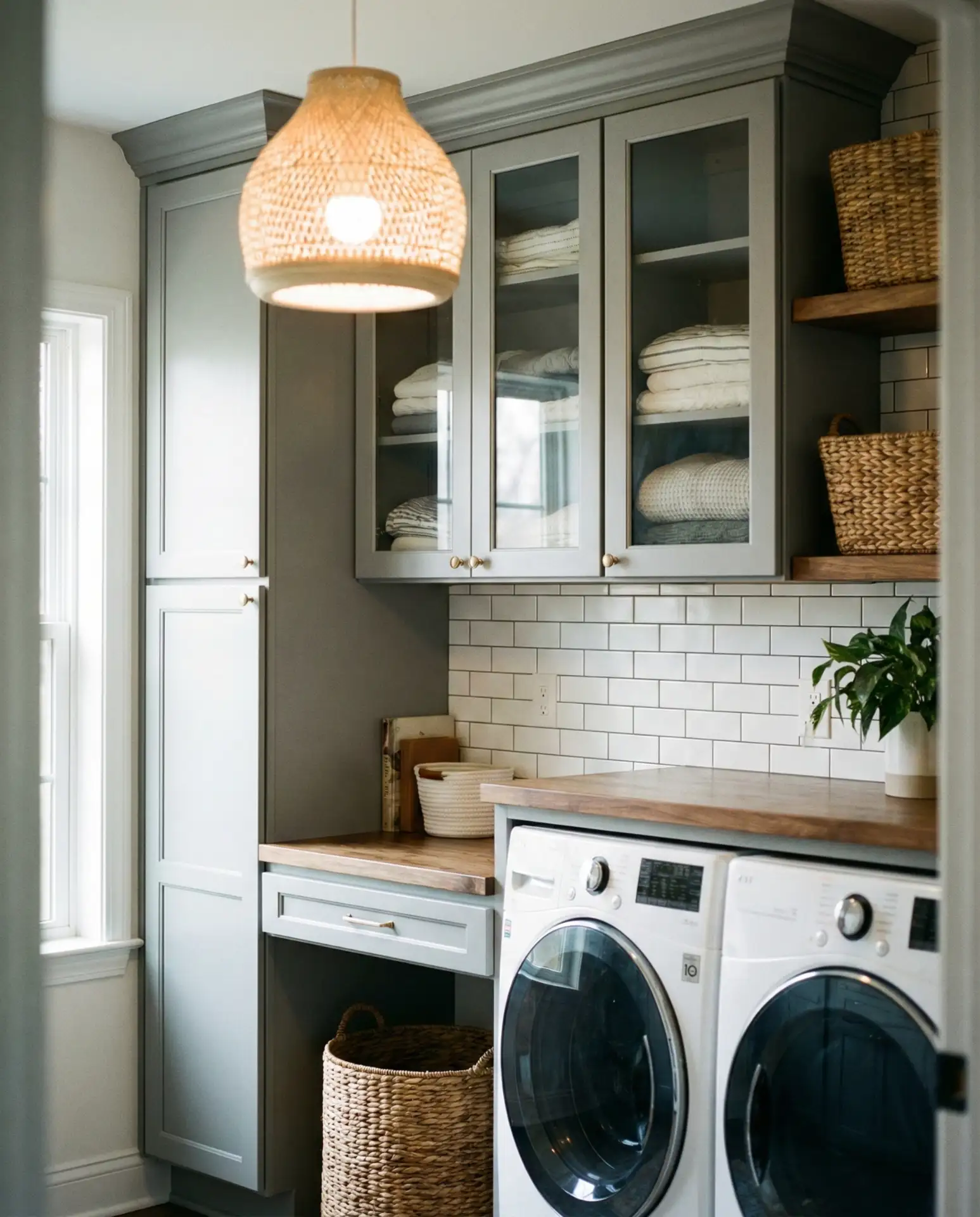 Built-In Storage Cubbies and Cabinets 1