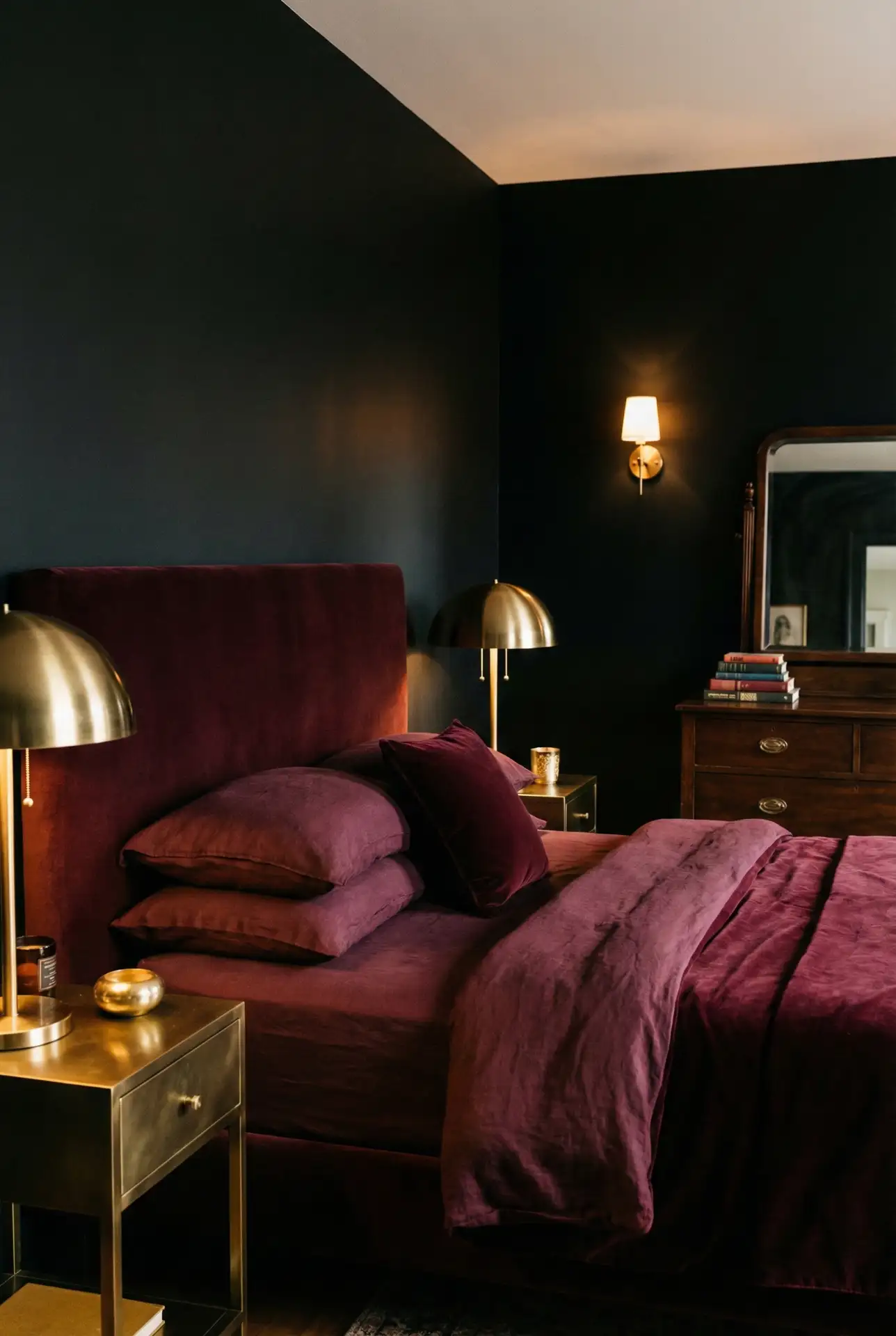 Burgundy and Black Richness 2