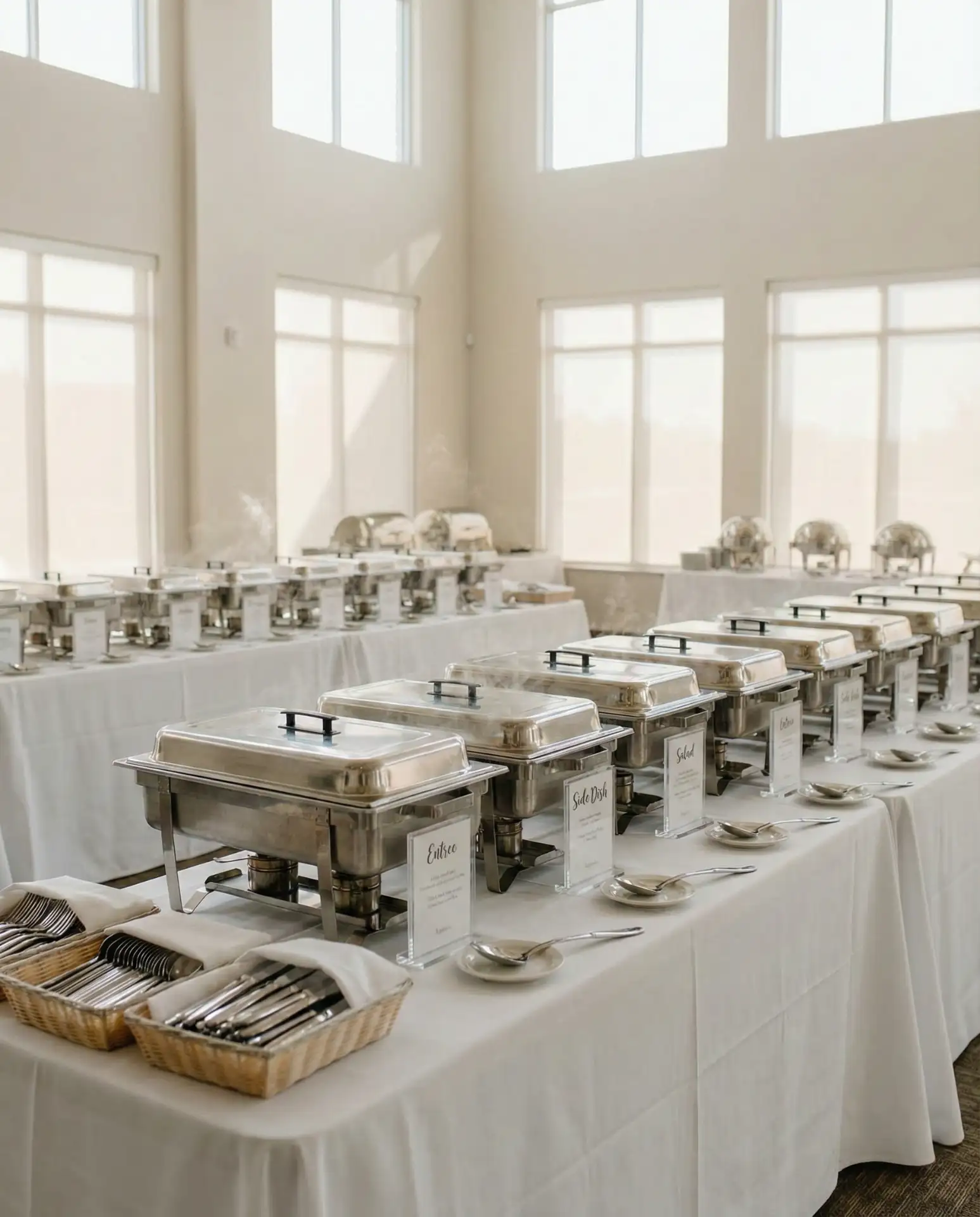 Catering-Style Station for Large Events 2