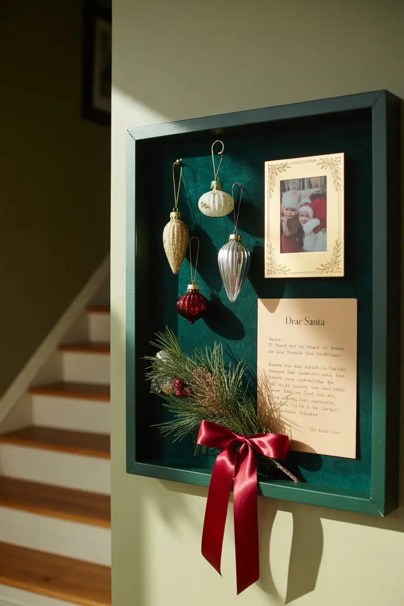 Christmas Ornament and Card Display 2