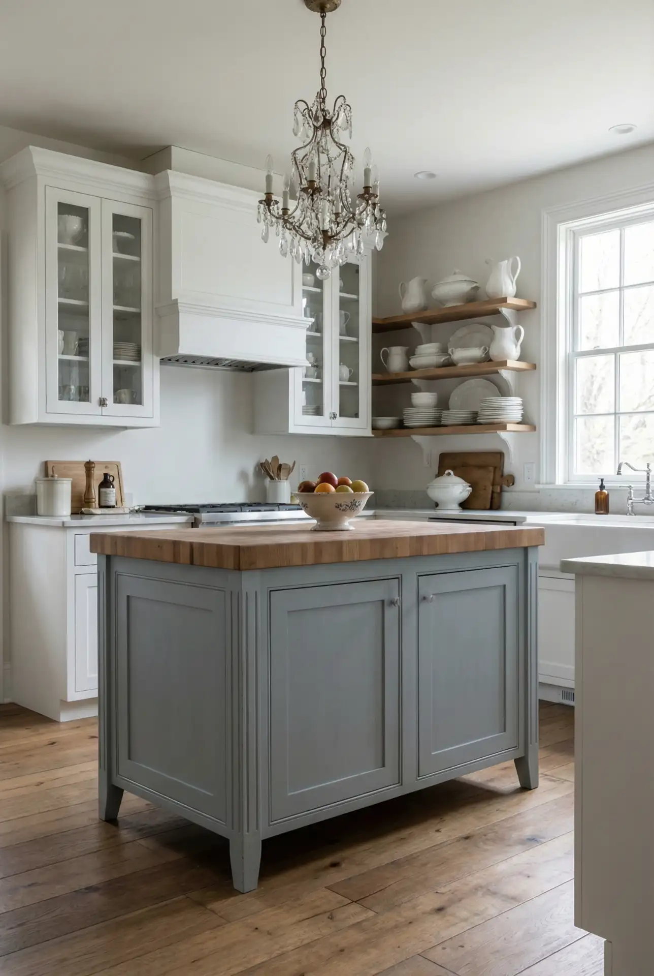 Classic French Country Blue-Gray 2