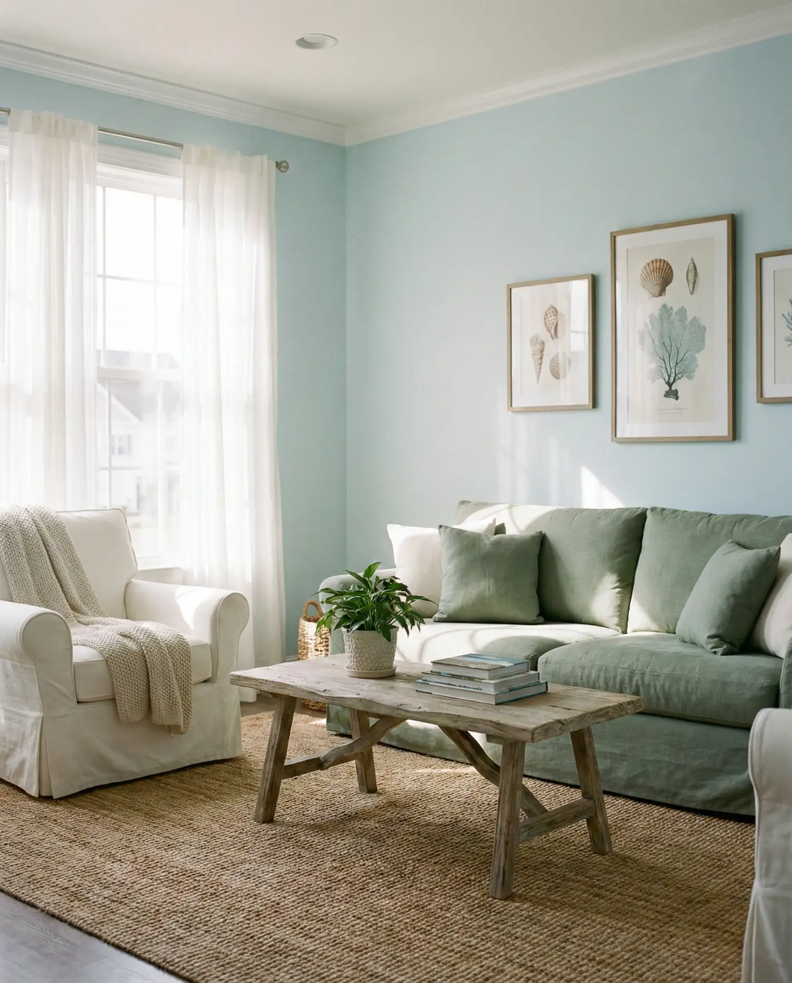 Coastal Light Blue with Sage Accents 2