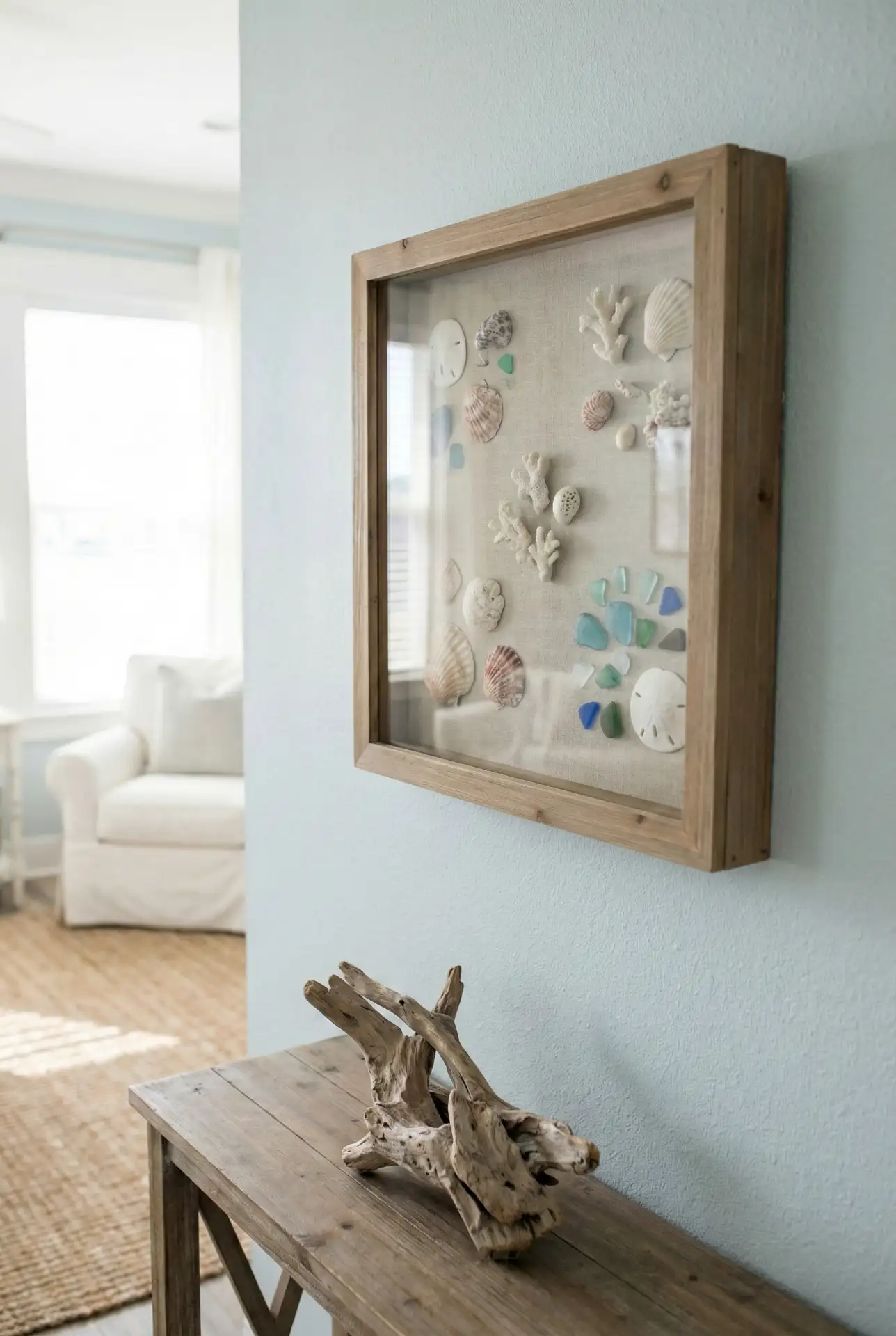 Coastal Shell Collection Display 2