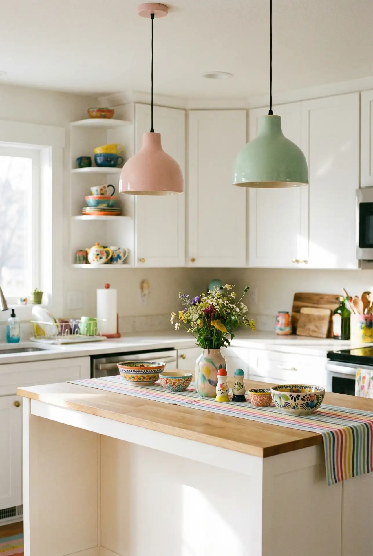 Colorful Ceramic Pendants for Playful Kitchens 2