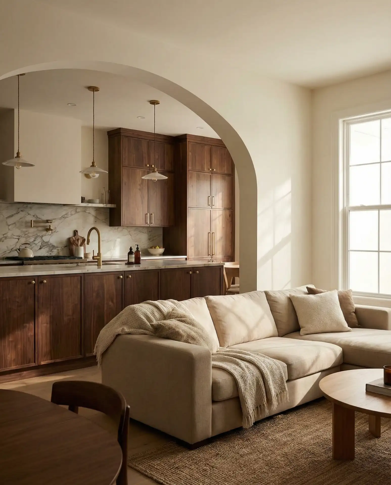 Dark Brown Cabinets for Richness 2