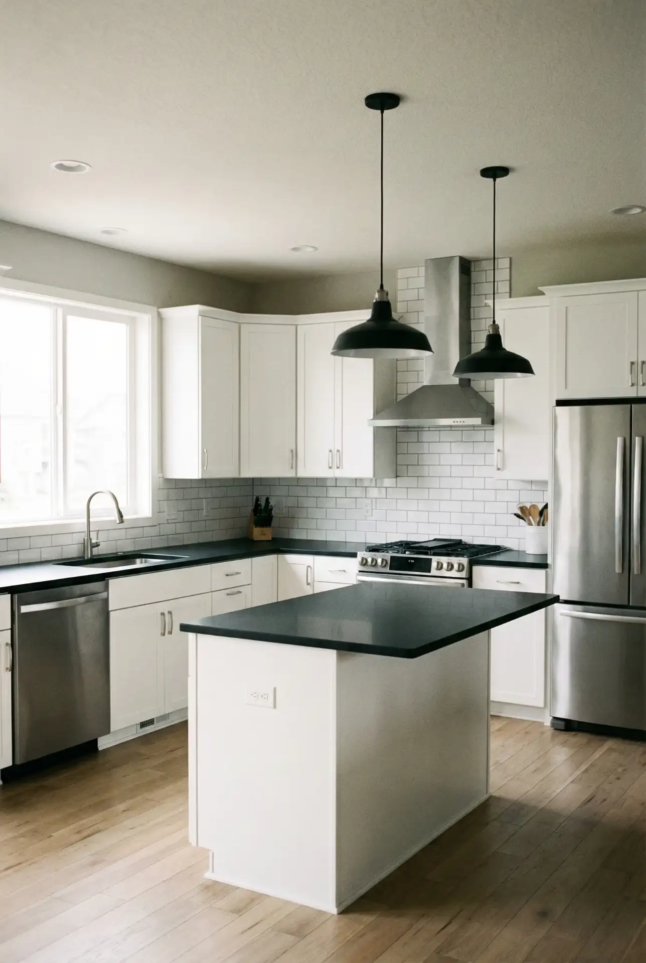 Dramatic Black and White Contrast 1