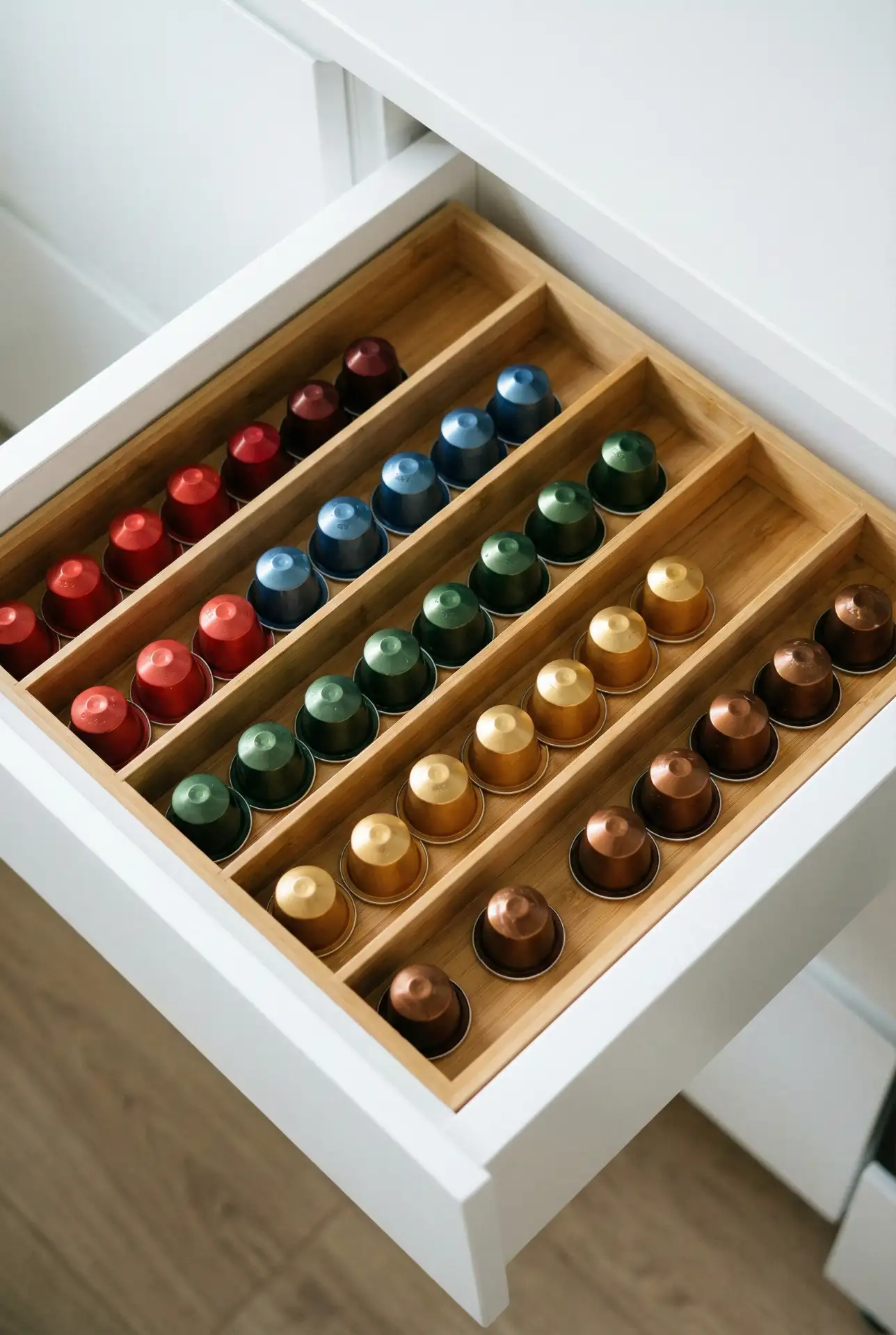 Drawer Inserts for Tea and Coffee Pods 1